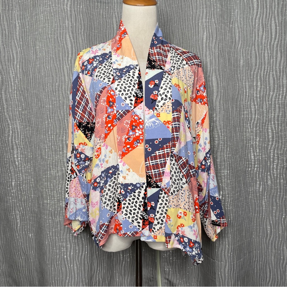 Gap Patchwork Swing Topper Jacket - image 6